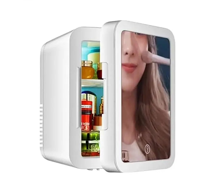 Mini Frigo Cosmétique à Miroir LED