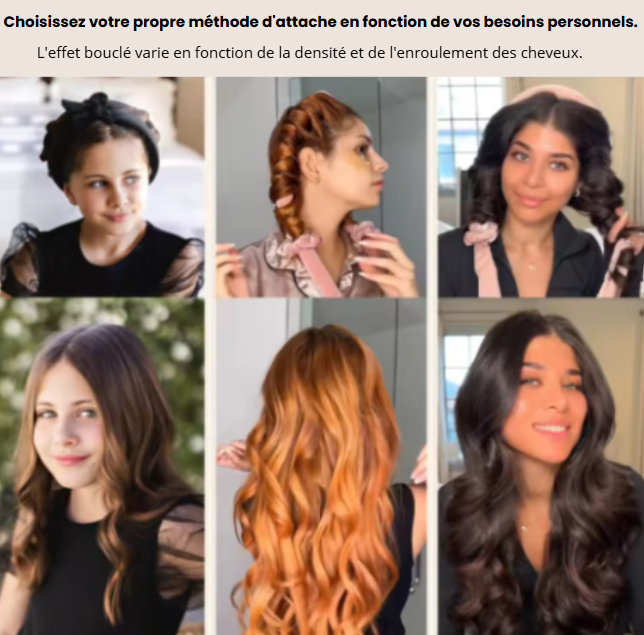 Kit de Bigoudis Sans Chaleur